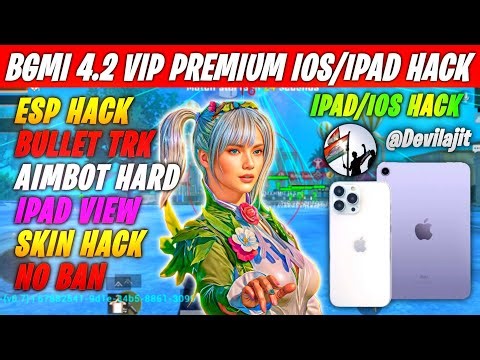 bgmi ios hack 4.2 free |how to hack bgmi ios 4.2 |skin hack bgmi ios | iPad And IPhone ios hack free