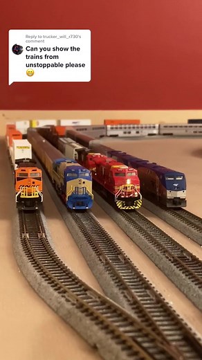 Model Trains: Unstoppable Triple 777 Runaway Train 1985