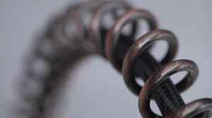 Akicon Single-Handle Pre-Rinse Spring Pull-Down Sprayer Kitchen Faucet in Antique Copper AK96518A-AC