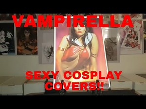 JUNKIES HOT VAMPIRELLA COSPLAY COVERS!! WOW