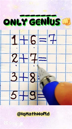 IQ MATH TEST 🧮 #math #logic #puzzle #mathstricks #mathpuzzle #iqtest