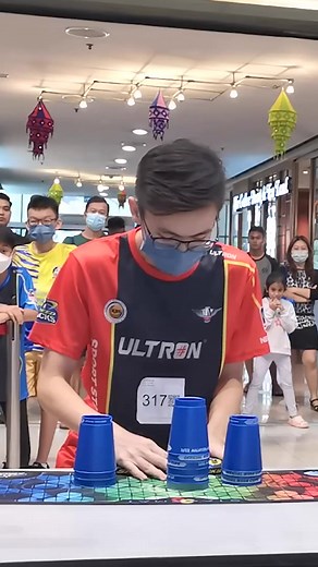Fastest Sport Stacking Individual 3-6-3 Stack by Chan Keng Ian
