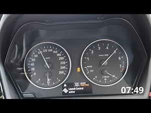 2016 BMW X1 sDrive20i 2.0 0-100km/h Acceleration Test