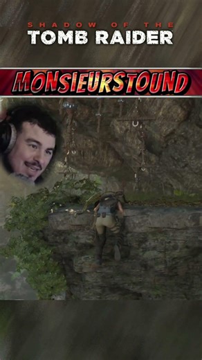 LARA CROFT OR AN OLD LADY? 😂 #tombraider #scarymovies #shorts