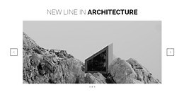 New line in architecture - Html Code Example by Nicepage