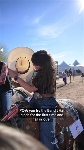 Fall in Love with the Bandit Hat Cinch