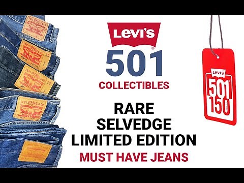 Levi's 501 collection | Limited edition selvedge denim | Classic and rare jeans ‪@LEVIS‬