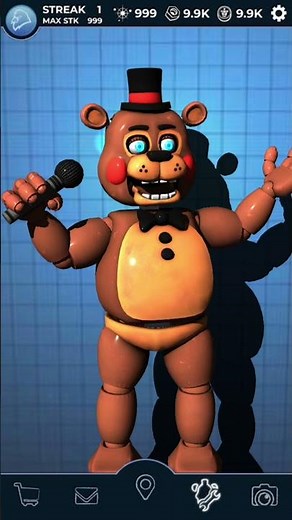Toy Freddy FNaF AR Workshop Animation