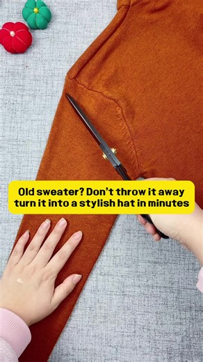 DIY Sweater Hat: Turn Old Sweaters into Warm Hats
