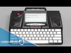 The Hemingwrite, la máquina de escribir inteligente