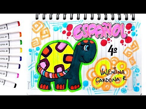 ❤️Ideas para marcar Cuadernos de español para niños pequeños - Yaye