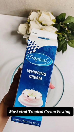 Delicious Tropical Cream Frosting Recipe | Cake Cravings with Sadia