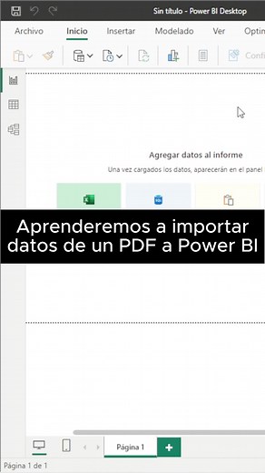 Aprenderemos a importar datos de un PDF a Power BI #excel #powerapps #powerbi | FullExcelperu