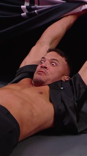 that’s one way to do it 😂 #WWENXT #WWE #NXTRevenge #ShilohHill #RickySaints