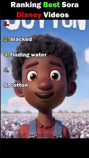 Ranking The Best Sora Disney Videos
