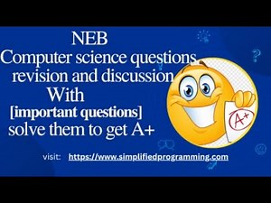 NEB grade 12 computer science revision with important questions( c language ;session 3)