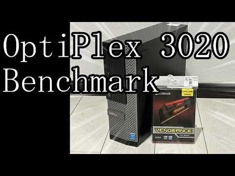 内蔵GPUでベンチマーク【Dell OptiPlex 3020】メインメモリだけ変更して観察