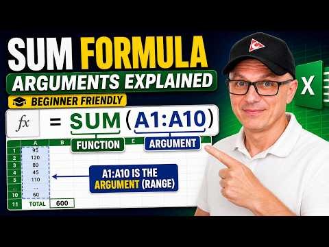 Excel SUM Formula Explained for Beginners