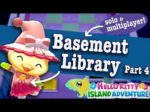 Haunted Mansion Basement Library - Room 4 Guide - Solo & MultiPlayer | Hello Kitty Island Adventure