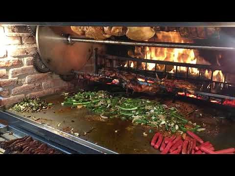 Rosticero de Pollo a la leña 6 varillas