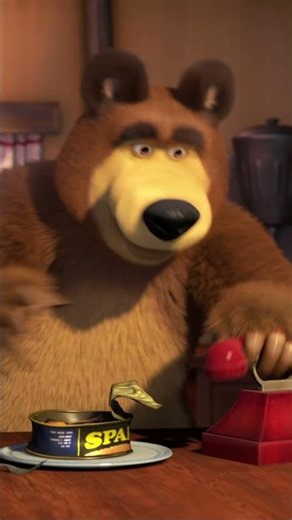 Masha, réponds au téléphone ! 👧☎️ #Shorts #Singeries #mashaetmichka #mashaandthebear #dessinanimé