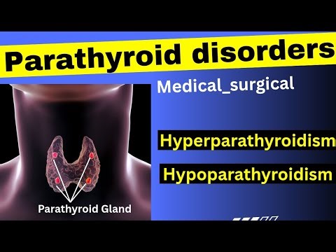 Parathyroid disorders: #endocrinedisorders #medicalsurgicalnursing