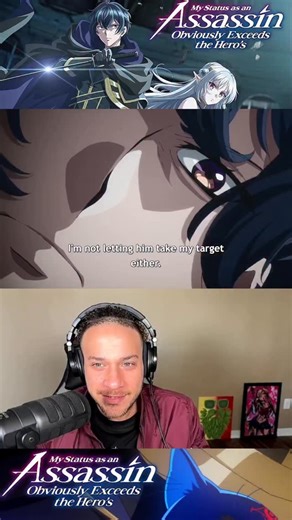 Silva | Your Anime Senpai on Instagram: "Akira Oda really ends My Status as an Assassin Obviously Exceeds the Hero’s the same way it began: with a clean, ruthless reminder that he’s an assassin first. This Episode 12 finale reaction jumps straight to the peak moment—Akira’s rooftop face-off with an assassin who’s also there for Gram Cluster. You can literally see the hesitation like “this isn’t my day”… and then Akira erases the problem in seconds. The power gap is unreal, the scene feels cinema