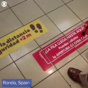 37K views | SOCIAL DISTANCING AROUND THE WORLD: As the world works to slow the spread of the coronavirus, people are urged to keep at least six feet away from each other. Here's a look at some of the signs in public places around the globe that are reminding us to keep our distance. | CBS Newspath | Facebook