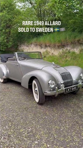 This Rare 1949 Allard Has Just Sold To Sweden 🇸🇪🏁