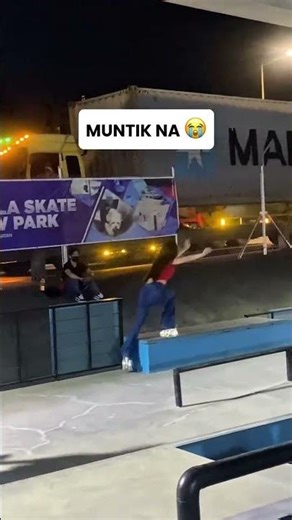 Paano Muntikang Sumemplang ang Skater? #nasiaeliz