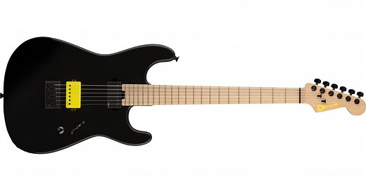 Sean Long Signature Pro-Mod San Dimas® Style 1 HH HT M, Maple Fingerboard, Gloss Black