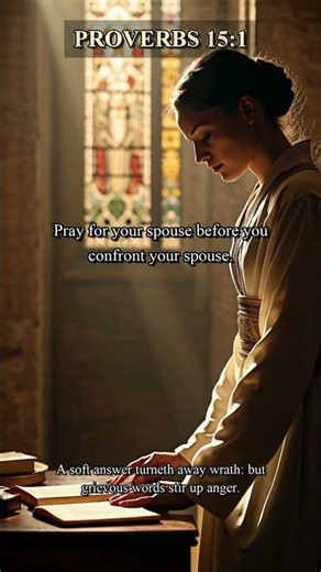 Proverbs 15:1 Bible Study for marriage and forgiveness