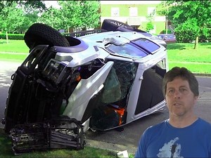 Man Risks Life To Save Victims After Truck Overturns