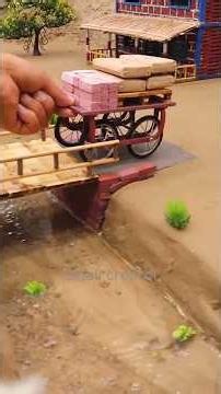 diy mini bridge constructions science project‪@Small_Creator01‬