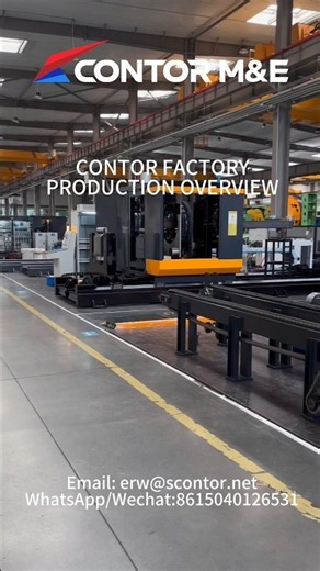 CONTOR: How Cold Flying Saw Is Produced—Full Workshop Tour #coldsaw #pipe #tube #pipecutting