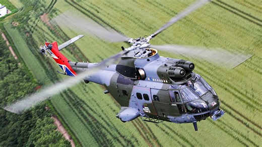 Puma Helicopter Retires From UK Service After More Than 50 Years