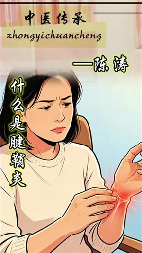 什么是腱鞘炎？手指痛，手指一弯就卡住？伸直发出一声弹响。这叫腱鞘炎，是包肌腱的腱鞘发炎肿大，卡着里面的肌腱，导致伸手指的时候卡住。