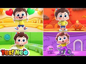 Emotions and Feelings Song | Back to School | Good Manners | Nursery Rhyme & Kids Songs | Yes! Neo