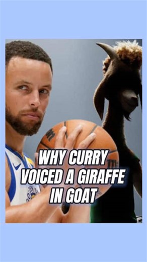 Stephen Curry Voices Giraffe in GOAT Movie