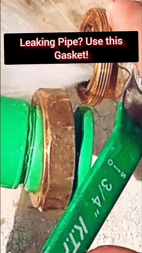 Water Leakage Solved! Simple Trick for Perfect Pipe Connection 💧🔧