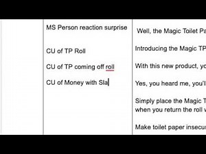 Writing the AV Script