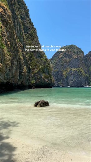 reminder that march is one of the best months to visit thailand #thailand #thailandtravel #thailand🇹🇭 #thailandtiktok #visitthailand