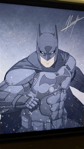 Drawing Batman (Arkham Origins)