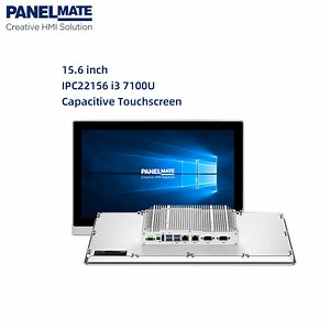 [Hot Item] Codesys 15.6 IP65 LCD I3 4G 128g Ethercat Capacitive Touch Panel LCD High Resolution Screen All in One Industrial Panel PC