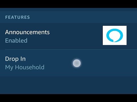 What is drop in and how to disable it on your Amazon Alexa echo device