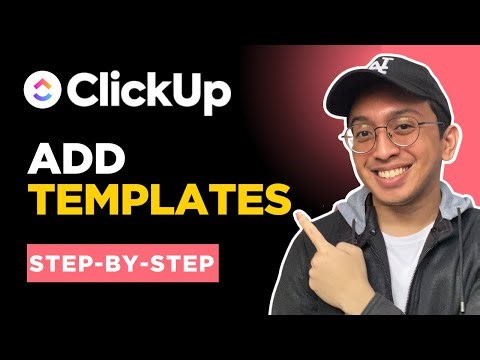 How to Add Templates in ClickUp | ClickUp Tutorials for Beginners 2026
