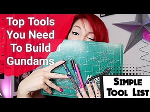 Basic Tools to Build Gunpla ( Gundam Model Kit Tools) #gundam #gundams #gunpla