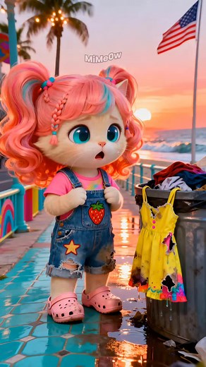 Cute Cat Cartoon Story: Fashion Contest Drama