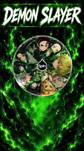 Spin the Wheel and Unlock Your Demon Slayer Character #spinthewheel #demonslayer #anime