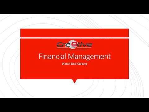 Epicor ERP: Month-End Closing Guide